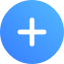 Circled plus icon