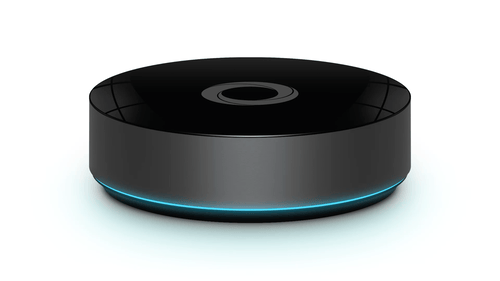 Homey Pro breathing blue LED